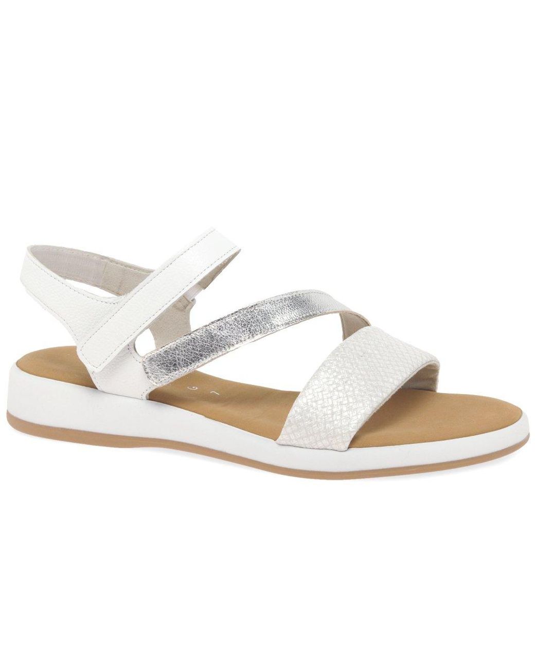 Gabor Oporto ウーマン Gabor Oporto Sandals in White | Lyst UK