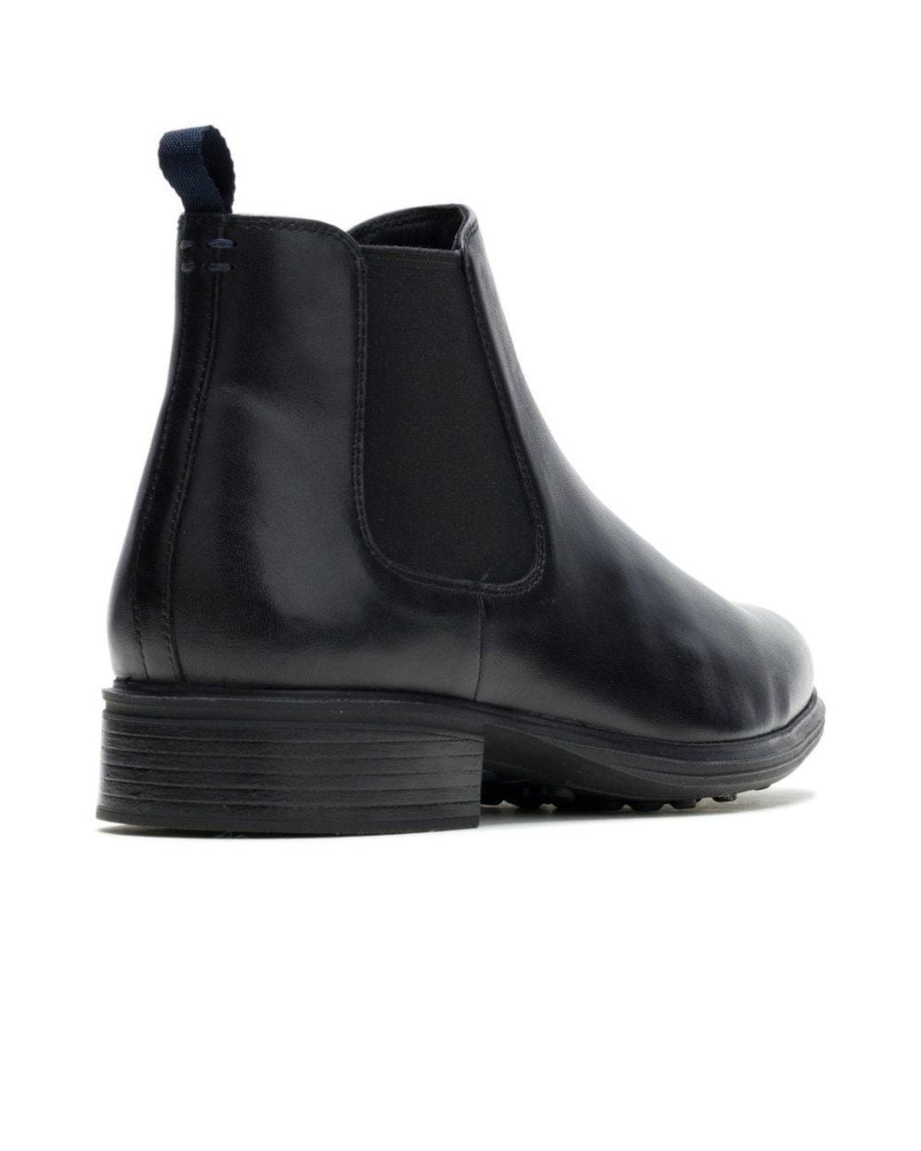 Hush Puppies Black Lewis Chelsea Boots for men