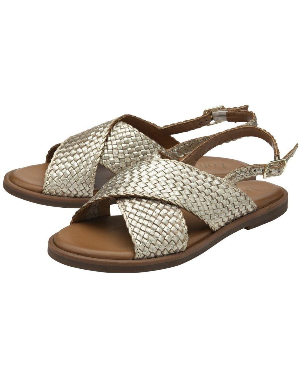 Lotus Brown Beatriz Sandals