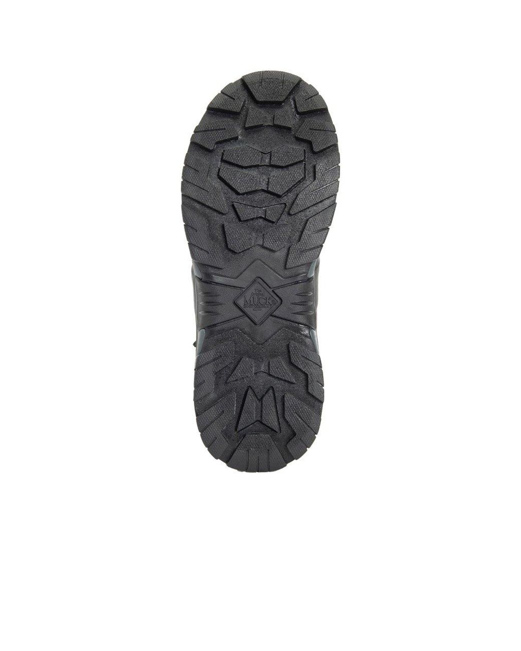 Muck Boot Black Apex Mid Zip Wellingtons for men