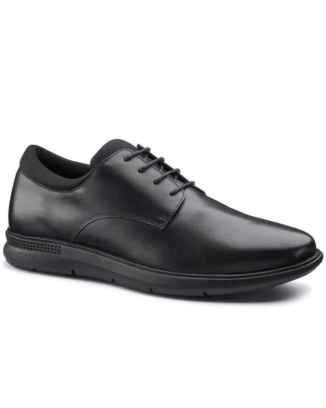 Hotter Black Hugo Shoes for men