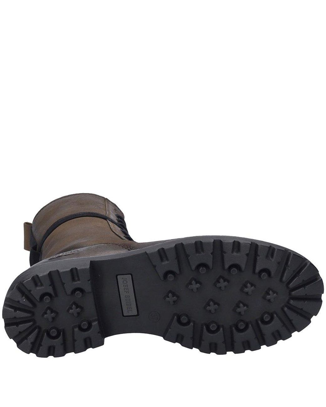 Josef Seibel Brown Melinda 29 Combat Calf Boots