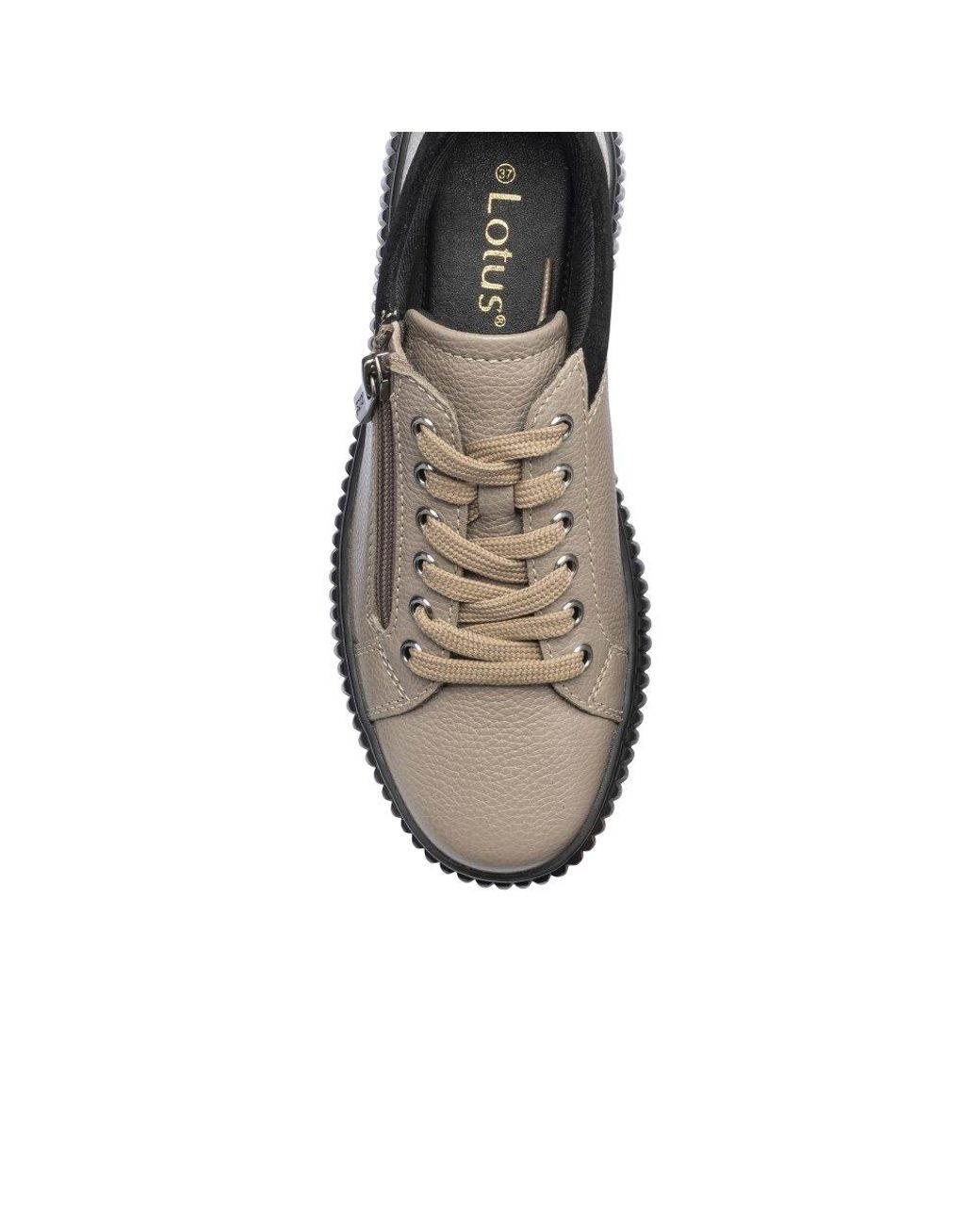 Lotus Gray Juna Trainers