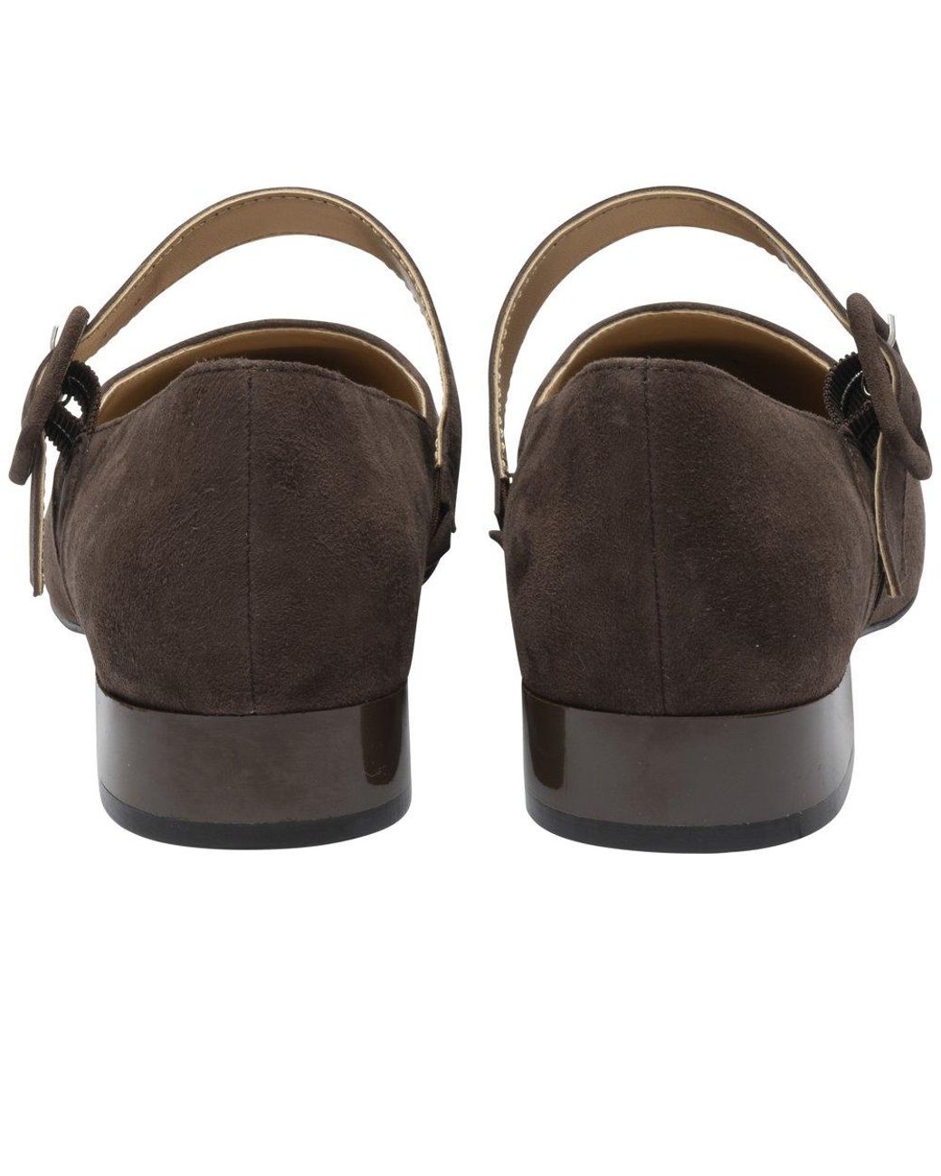 Lotus Brown Verbena Mary Jane Pumps