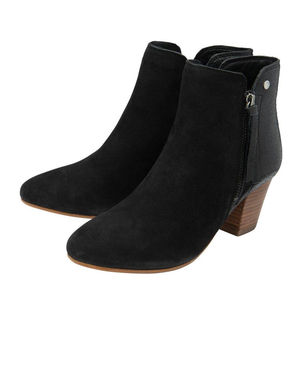 Ravel Black Tay Ankle Boots