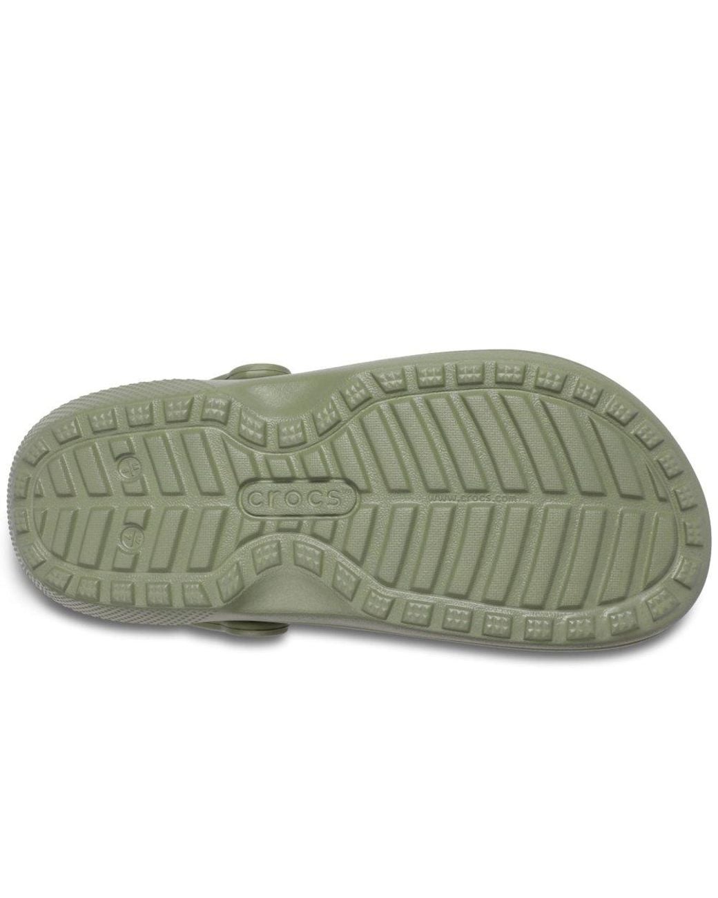 CROCSTM Green Classic Lined Clogs for men