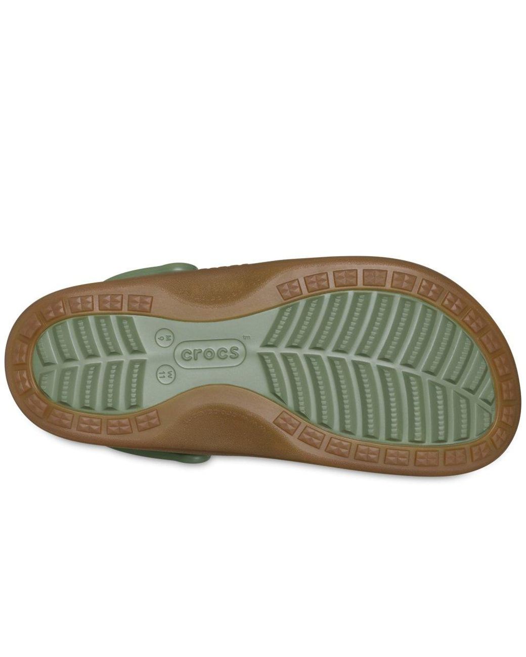 CROCSTM Green Classic Evo Gum Clogs for men