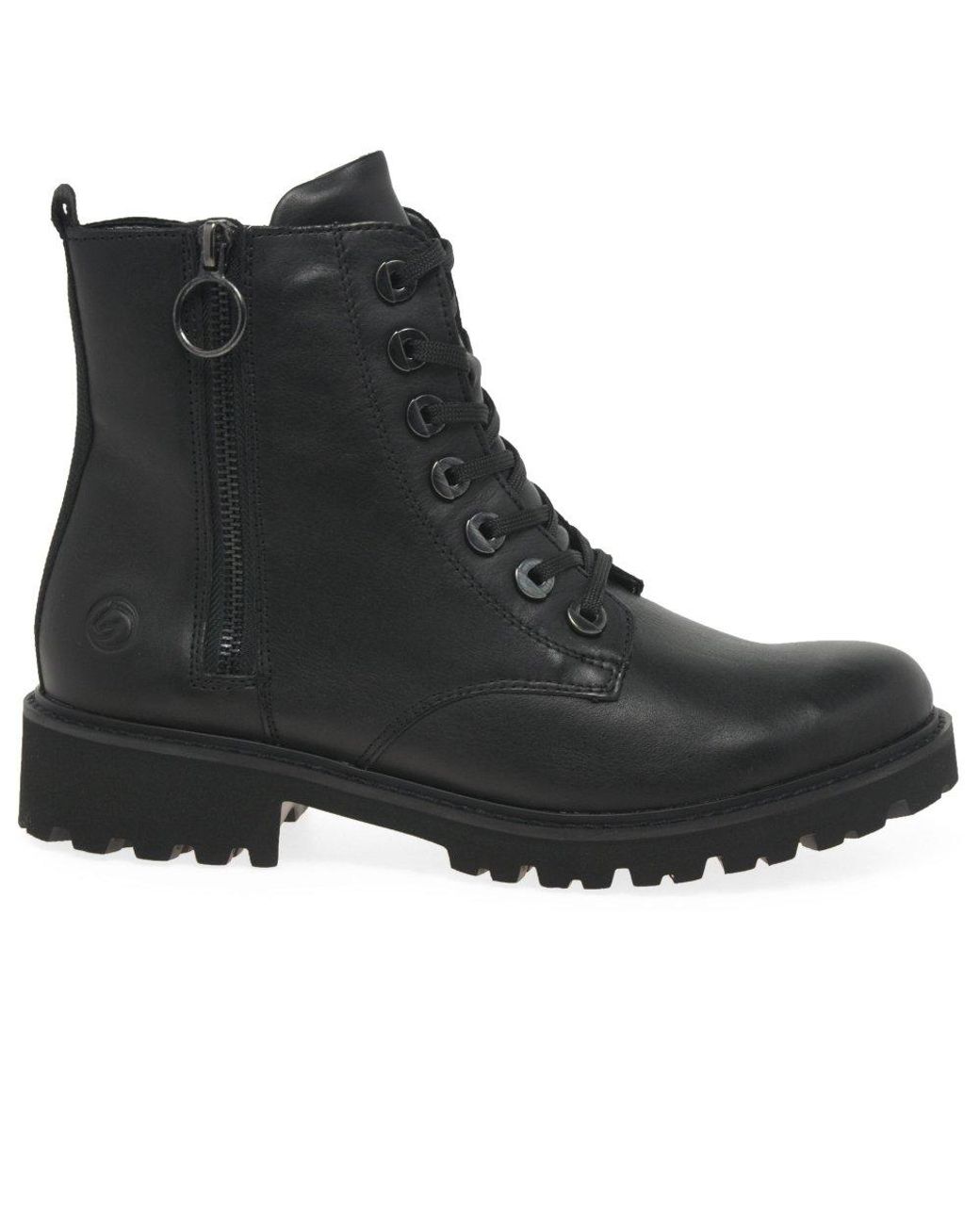 Remonte Black Boost Ankle Boots