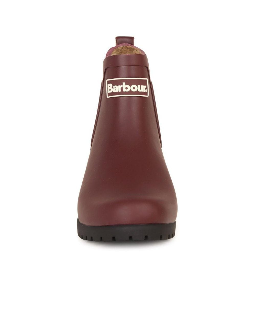 Barbour Red Kirkton Ankle Wellingtons