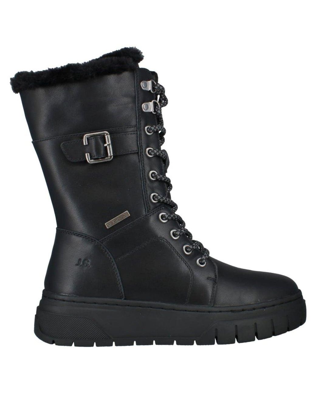 Josef Seibel Black Winnie 03 Calf Boots