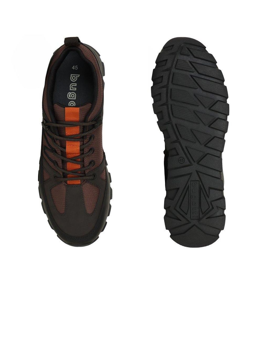 Bugatti Black Rapid Trainers for men