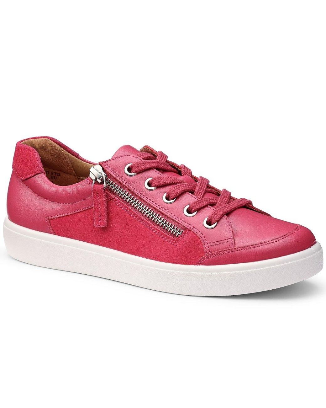 Hotter Pink Chase Ii Trainers Colour: Bright Leather