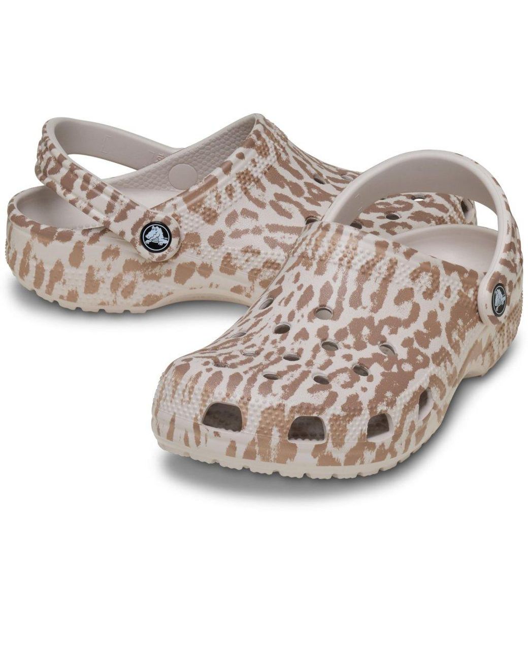 CROCSTM Pink Classic Pop Animal Clogs