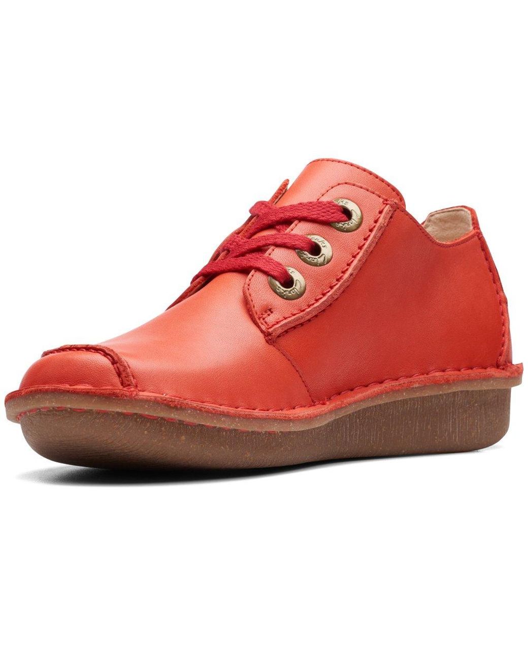 Sandet Mere end noget andet røg Clarks Funny Dream Shoes in Red | Lyst Australia