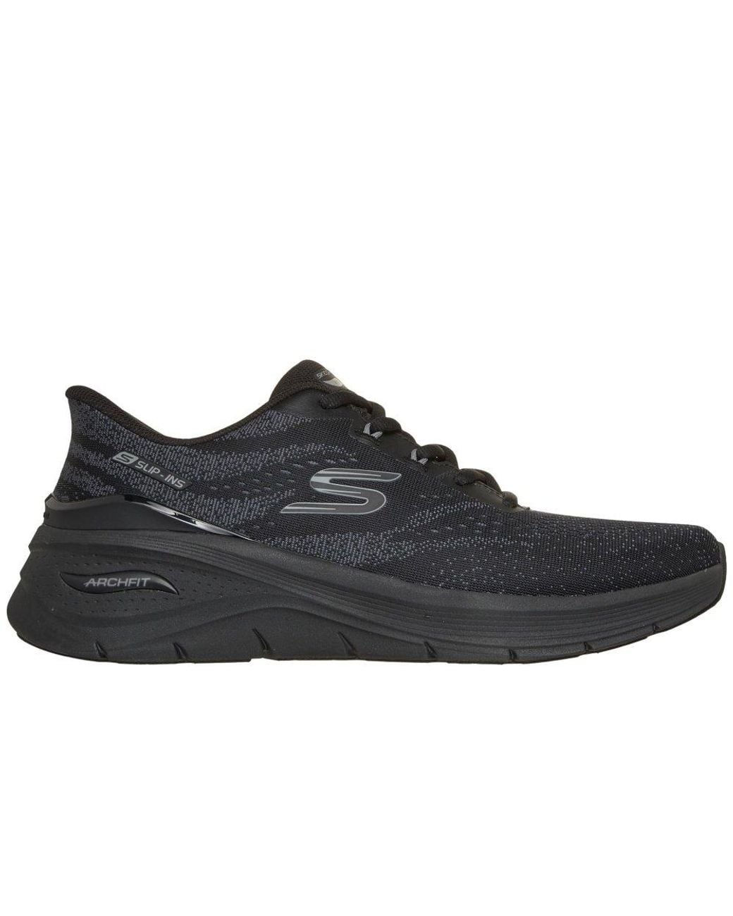Skechers Black Arch Fit 3.0 Trainers for men