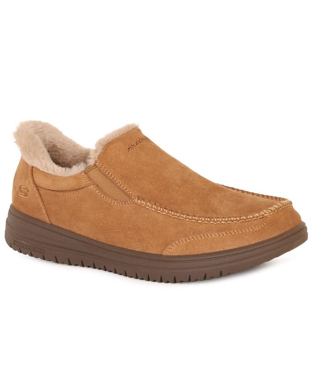 Skechers Brown Slip for men