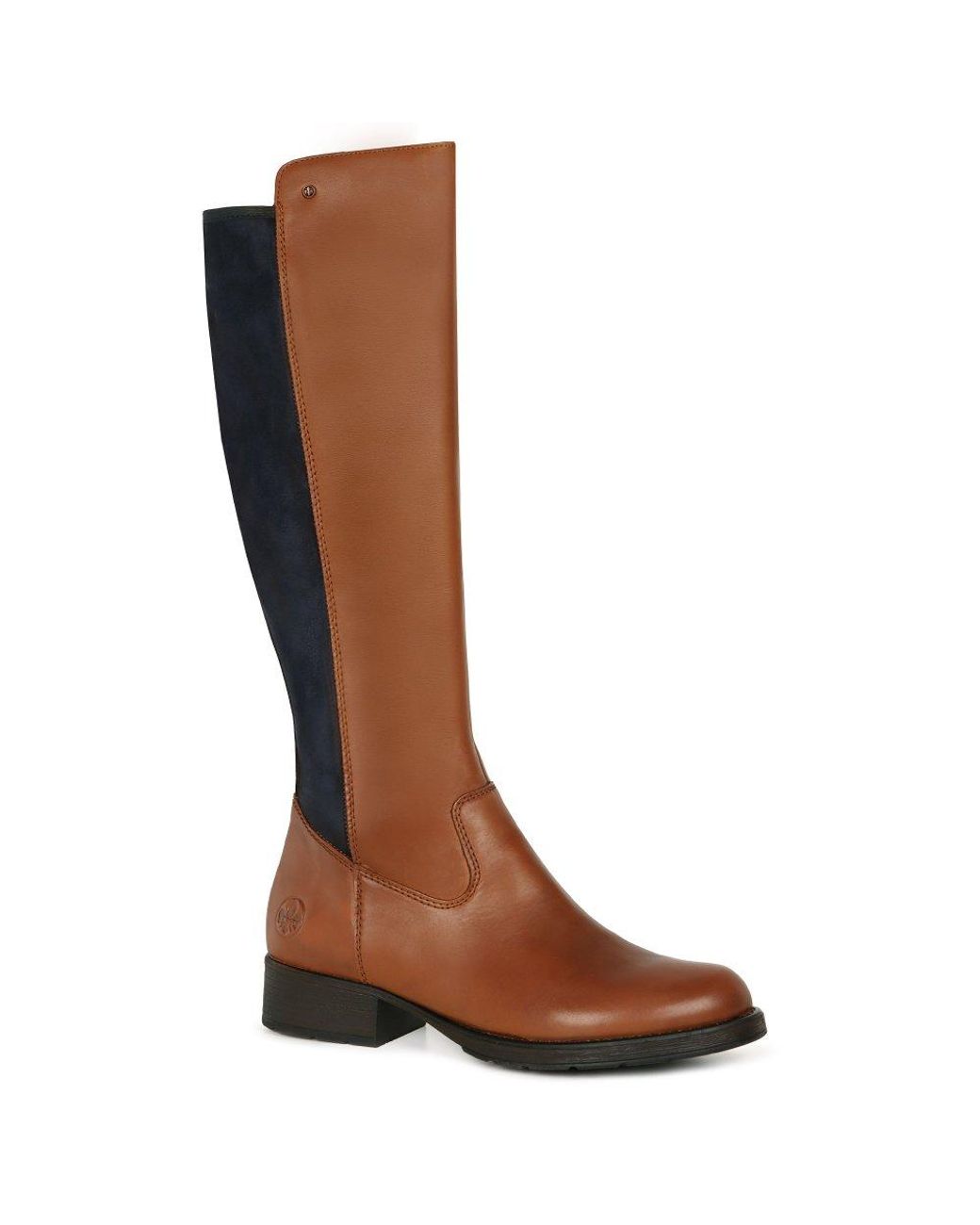 Rieker Brown Utah Knee High Boots