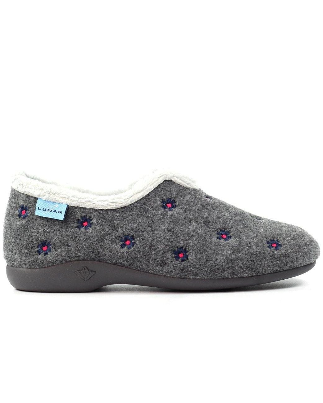 Lunar Gray Havana Slippers