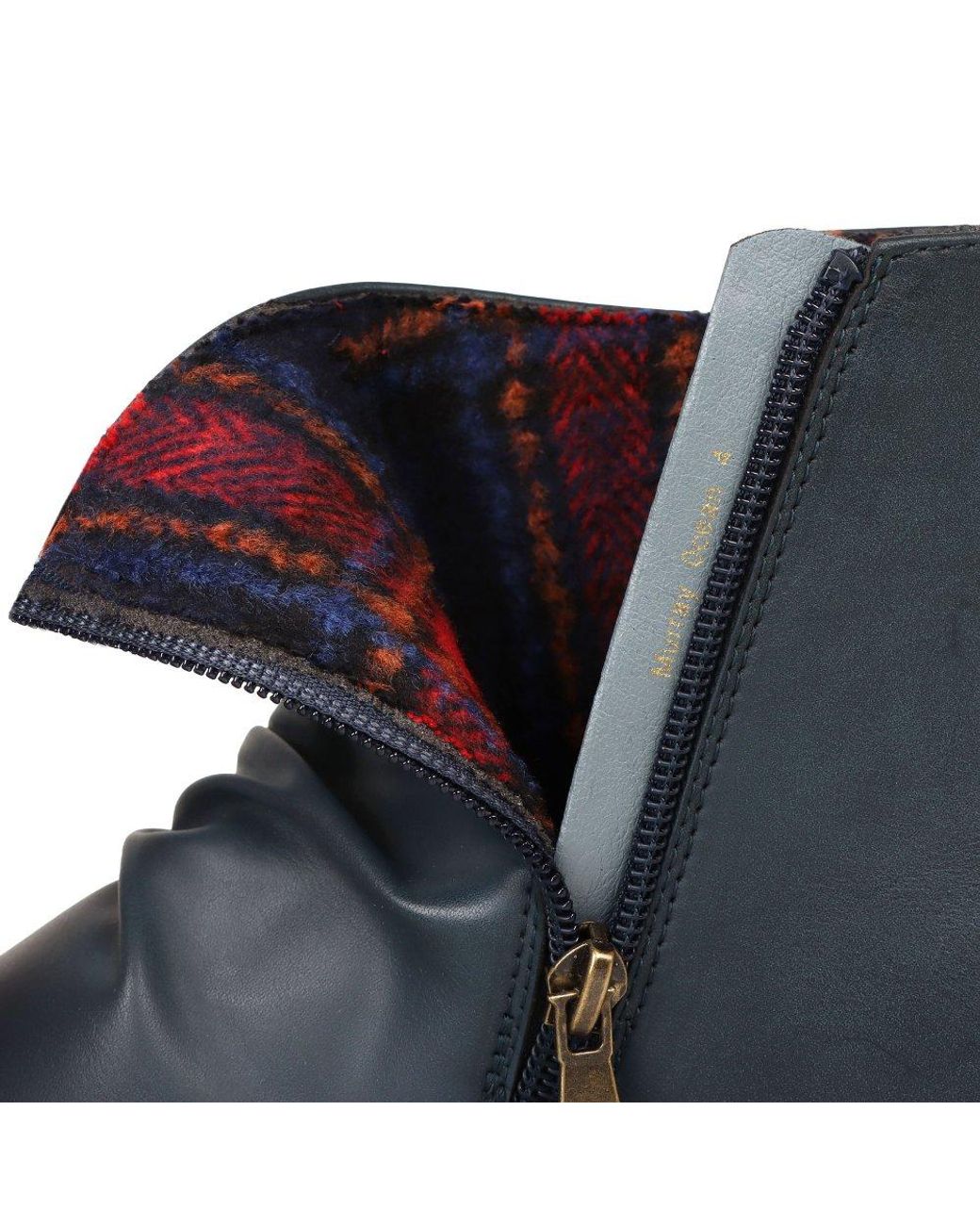 Heavenly Feet Blue Murray Ankle Boots