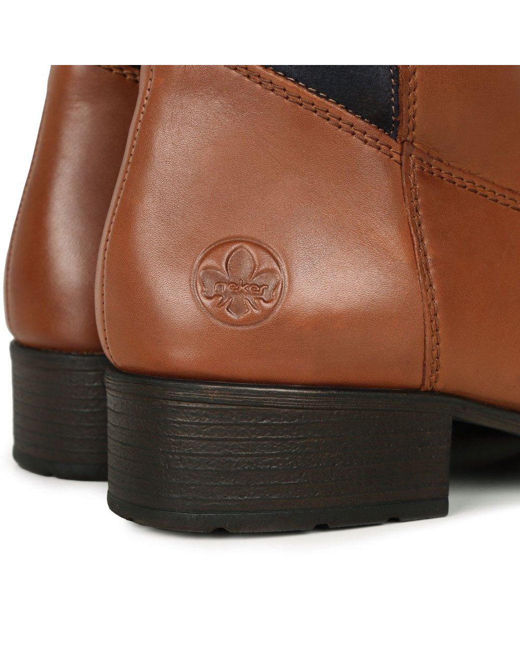 Rieker Brown Utah Knee High Boots