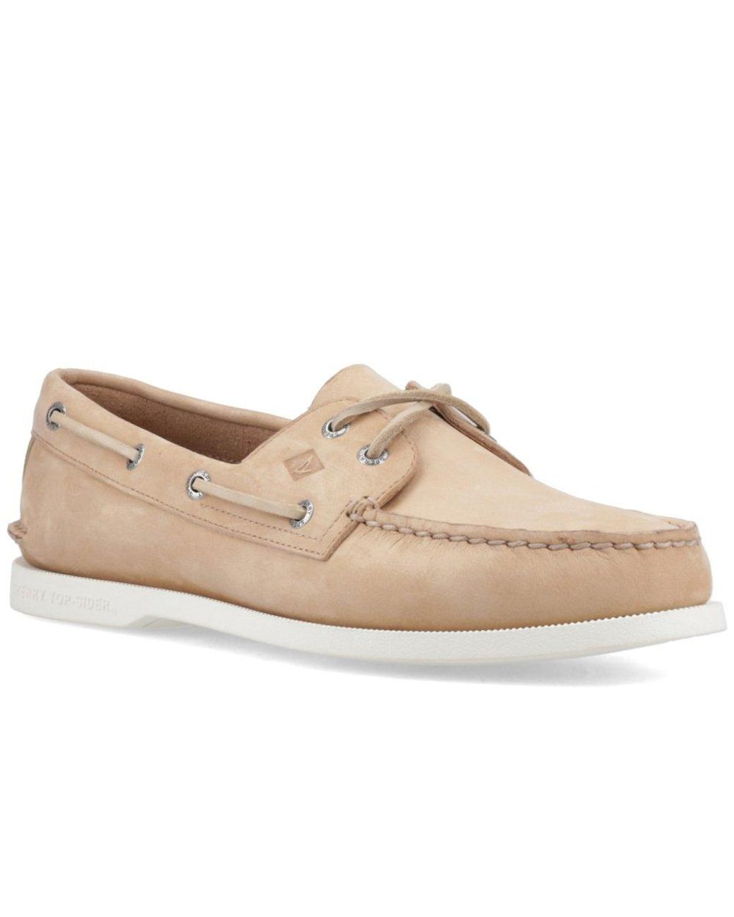 Sperry Top-Sider Natural Authentic Original 2-Eye Boat Shoes for men