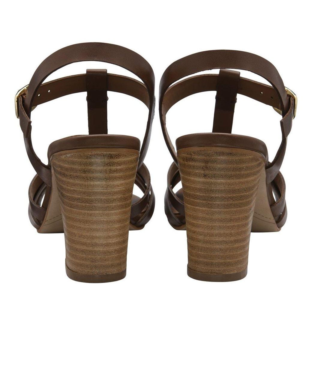 Ravel Brown Elsdon Heeled Sandals
