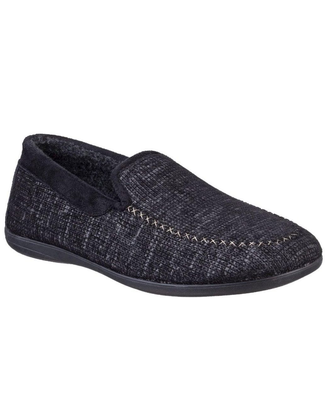 Cotswold Blue Stanley Slippers for men