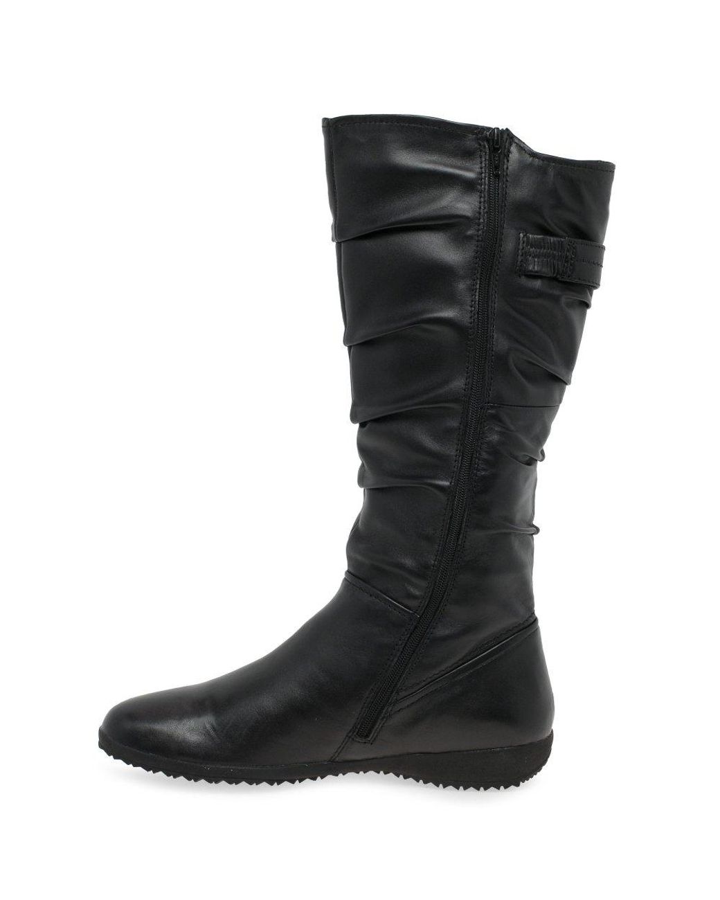 Josef Seibel Black Naly 23 Long Boots