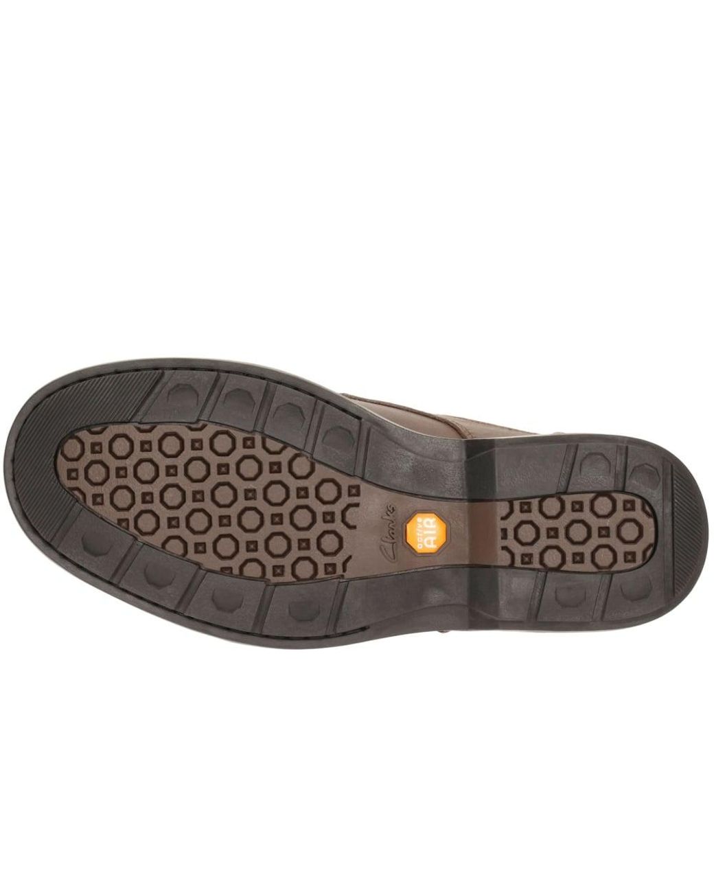 Clarks Leather Rockie Lo Gtx Mens Wide 
