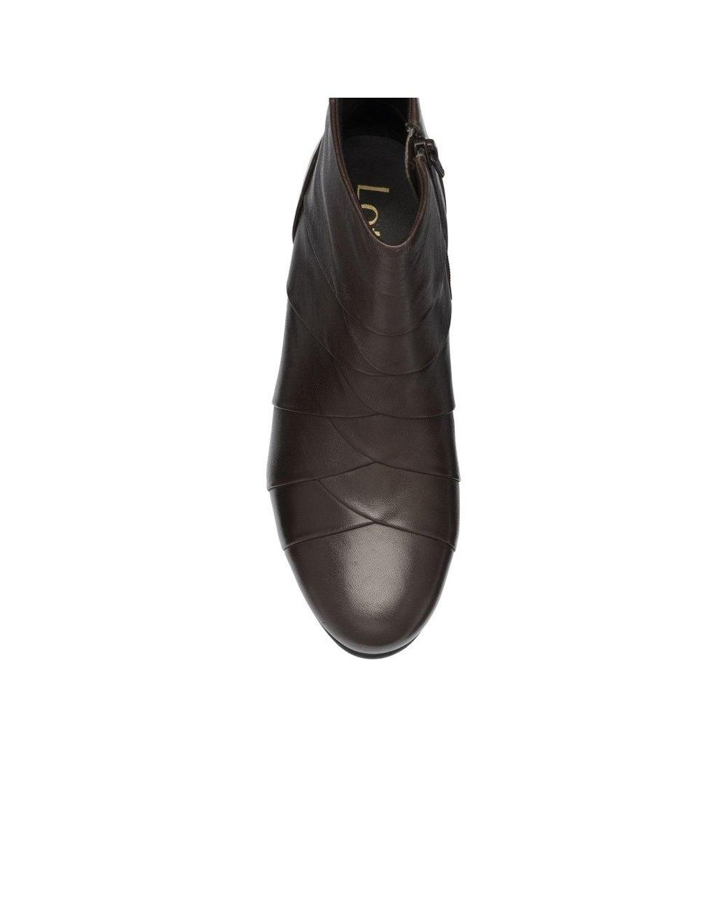 Lotus Black Tara Ankle Boots