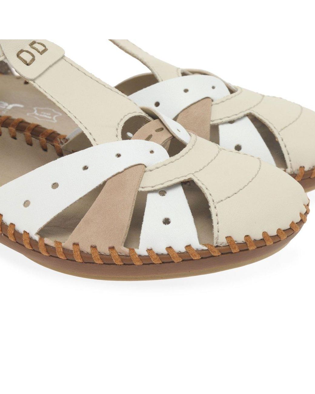Rieker Metallic Maria Sandals