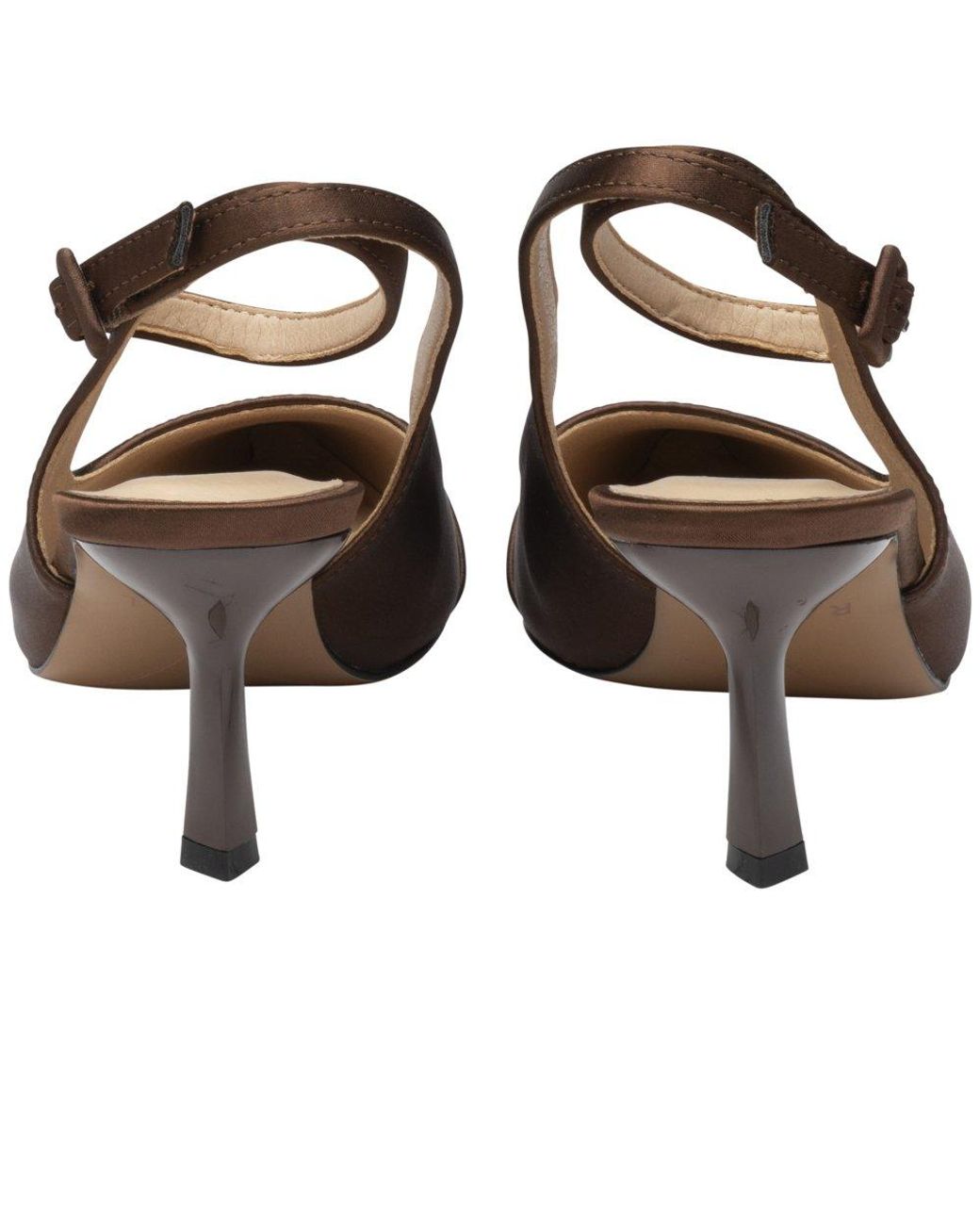 Ravel Brown Catrine Slingback Court Shoes