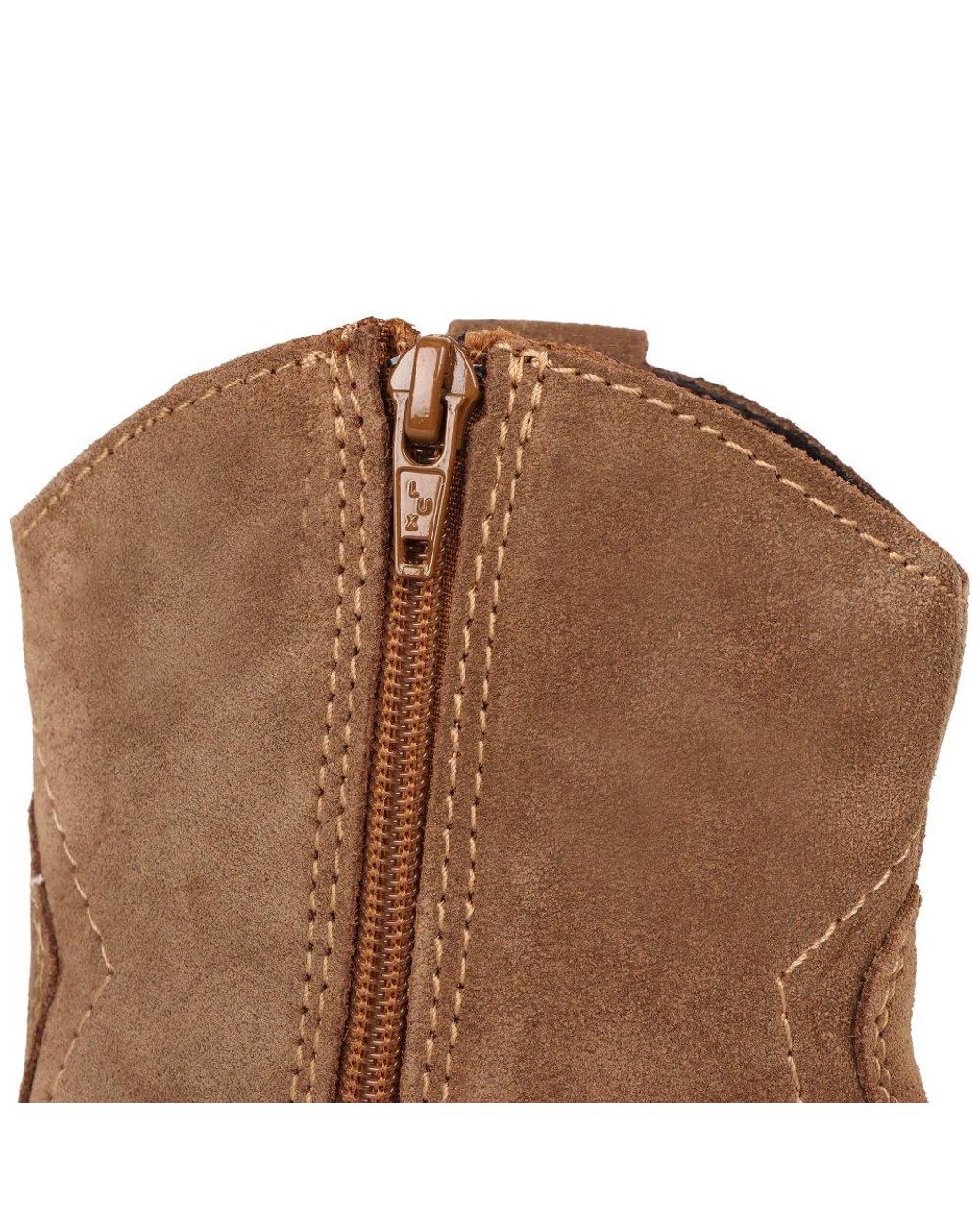 Tamaris Brown Mexan Ankle Boots
