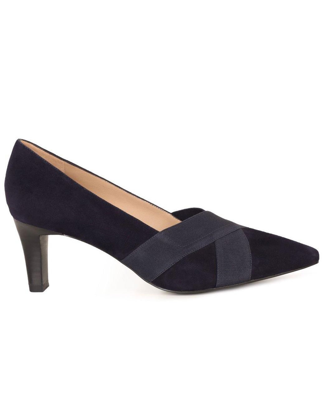 Peter Kaiser Blue Pisa Court Shoes
