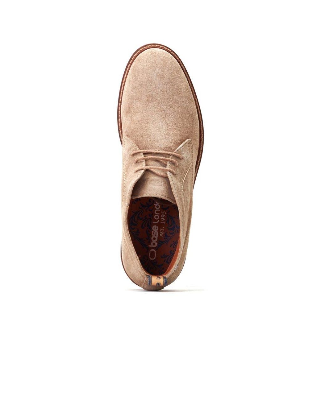 Base London Brown Knebworth Chukka Boots for men