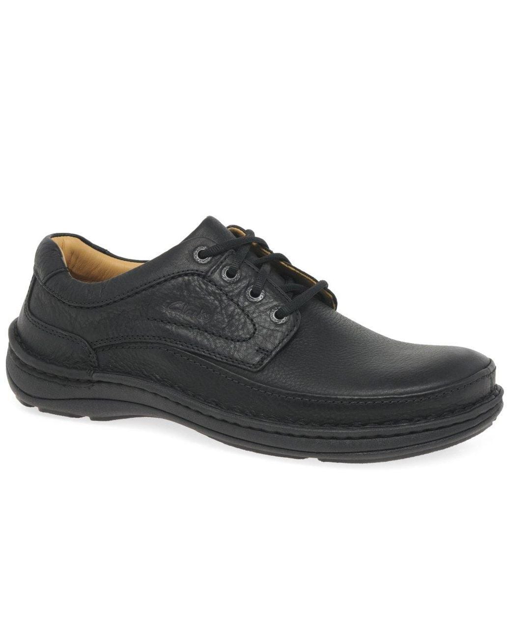 Clarks Black Nature Three Shoes for men