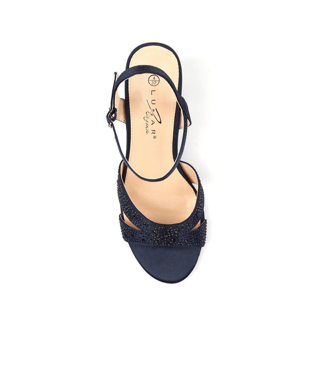 Lunar (GRS) Blue Nina Heeled Sandals