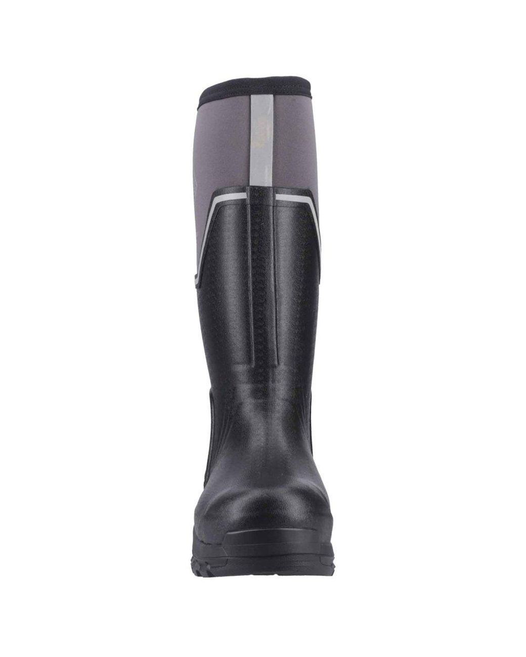 Muck Boot Blue Grit S5 Wellingtons for men