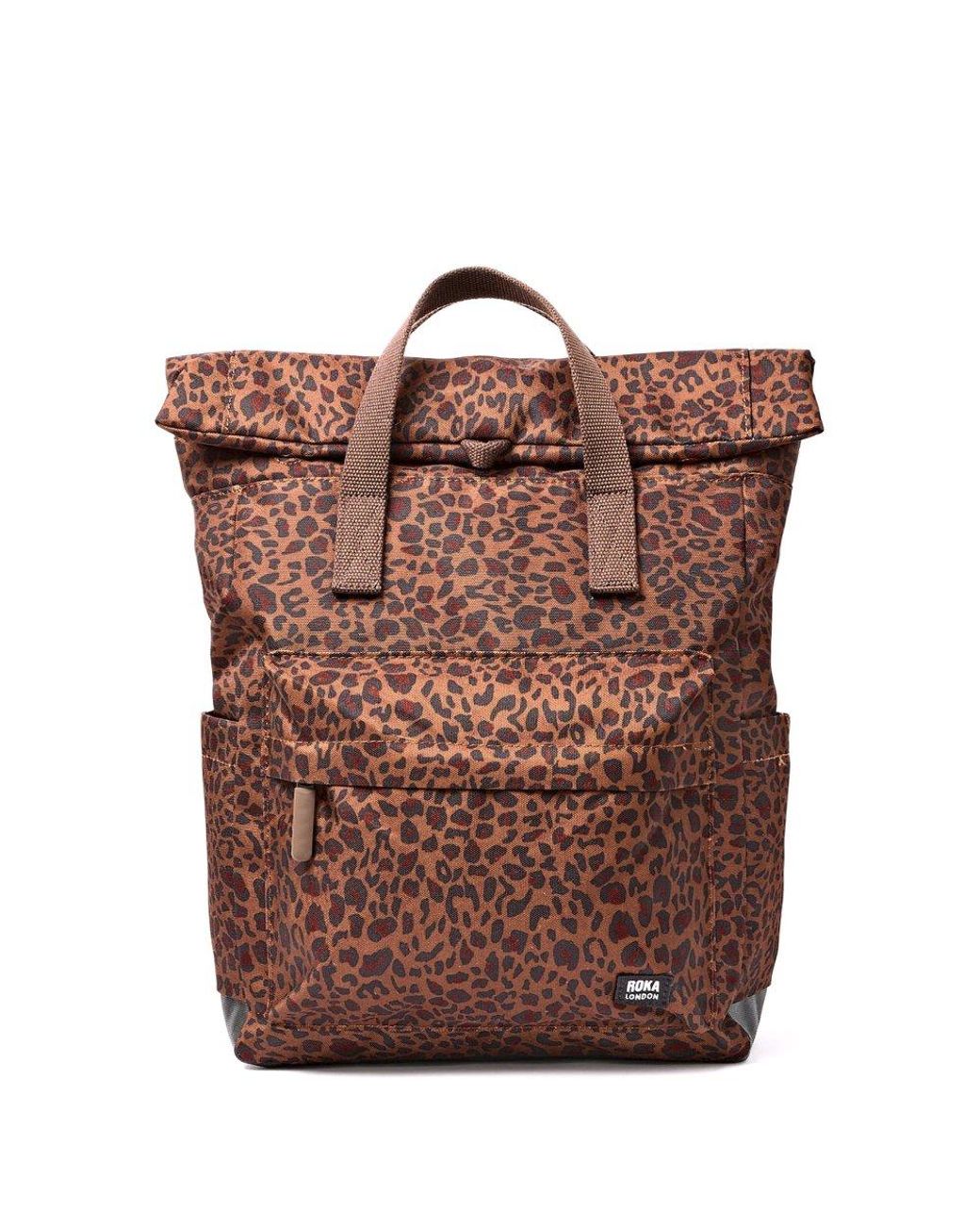 Roka Brown Canfield B Small Backpack
