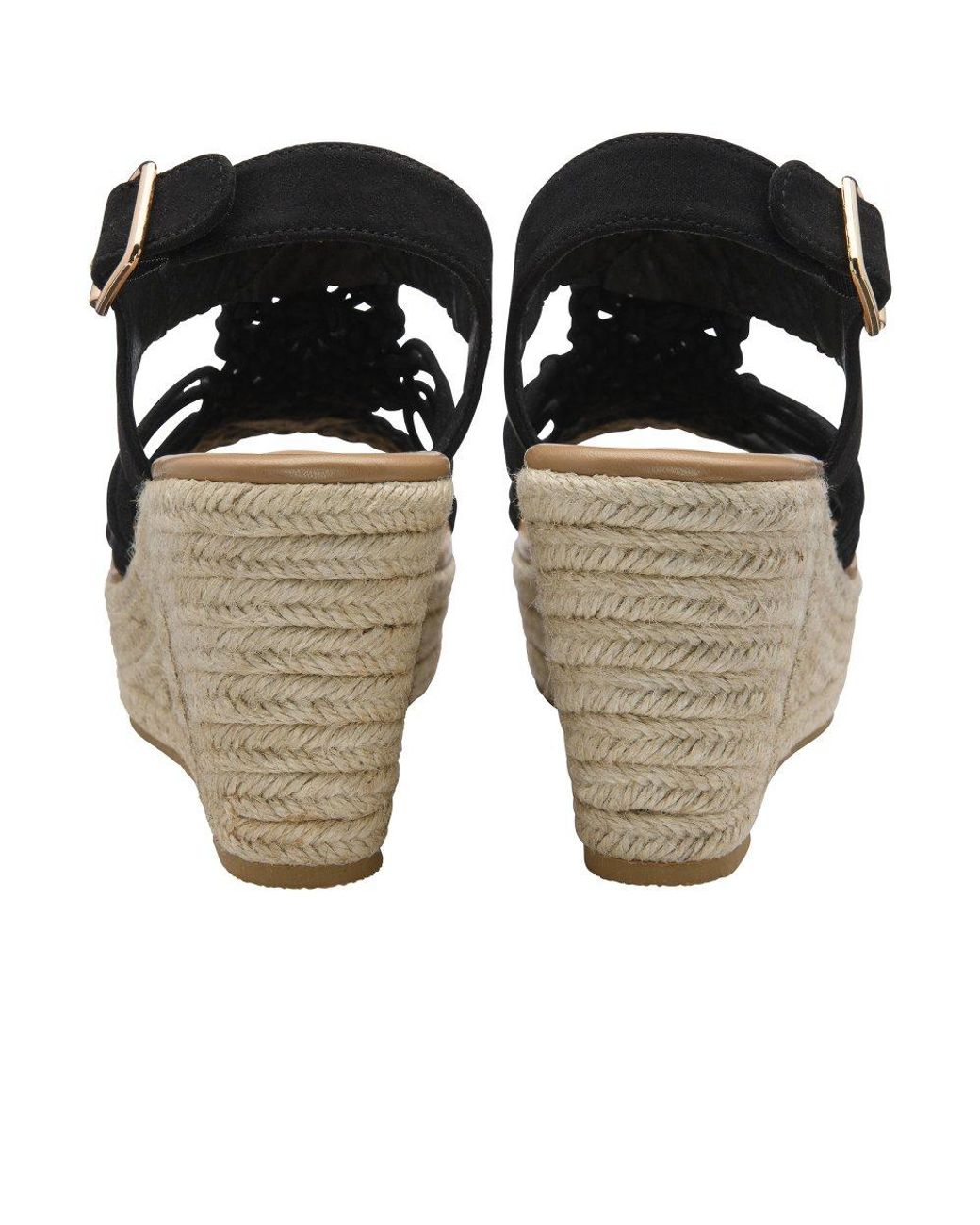 Ravel Metallic Kennley Wedge Sandals