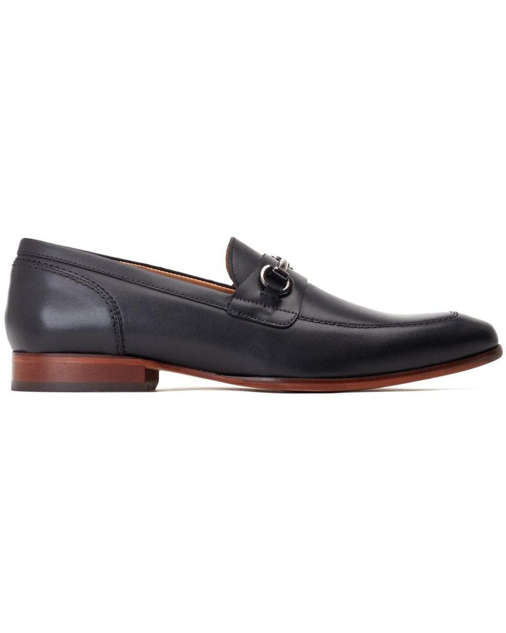Base London Blue Russo Buckle Loafer for men