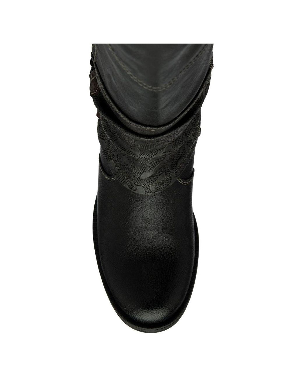 Lotus Black Kenza Knee High Boots