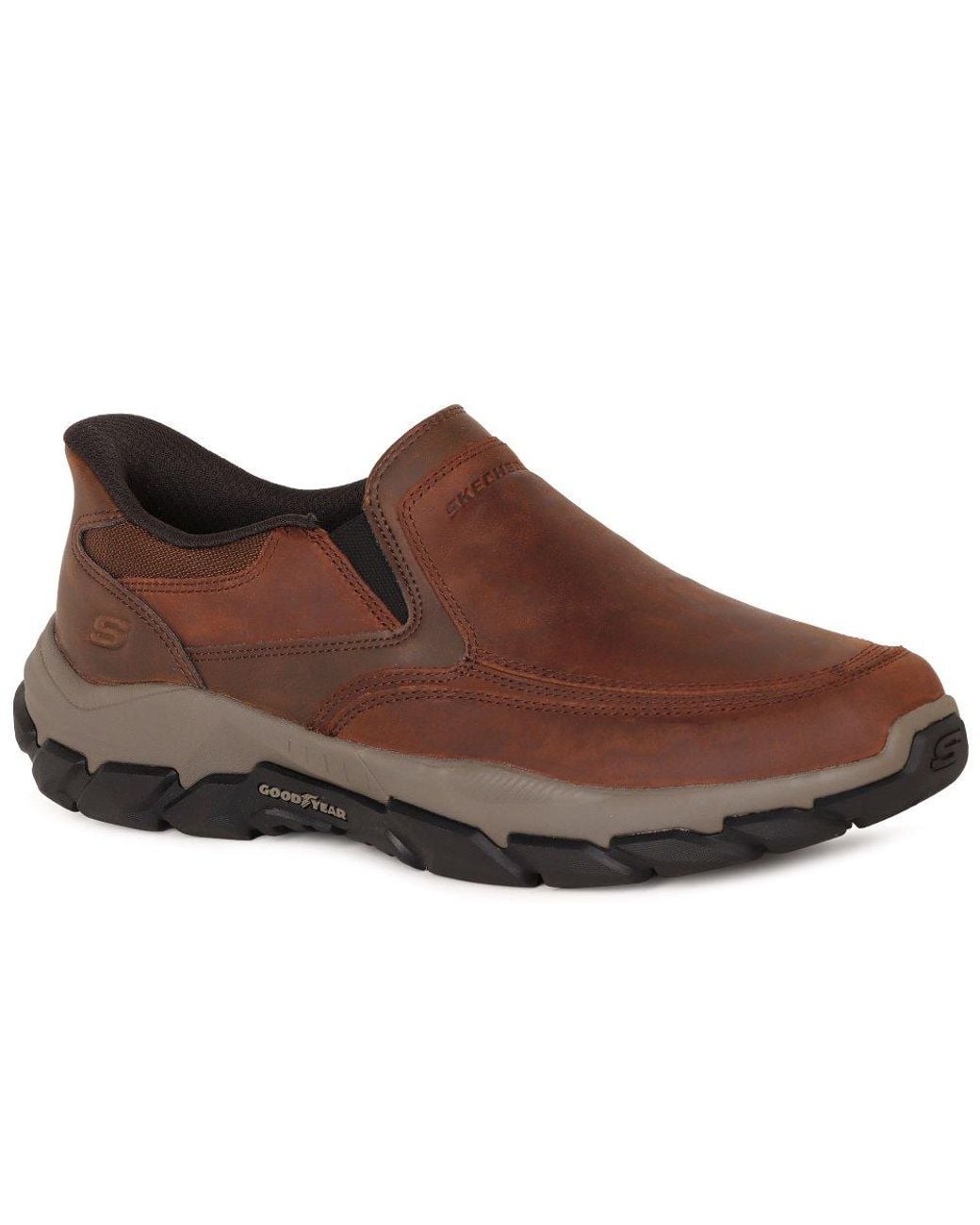 Skechers Brown Slip for men