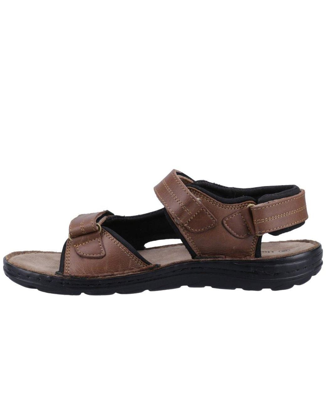 Hush Puppies Brown Alistair Sandals for men