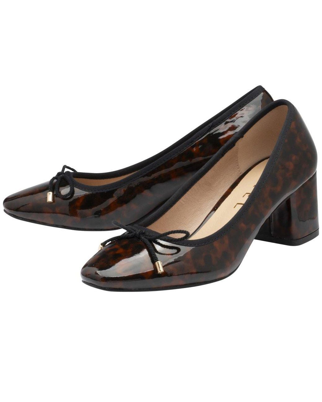 Ravel Black Darton Court Shoes