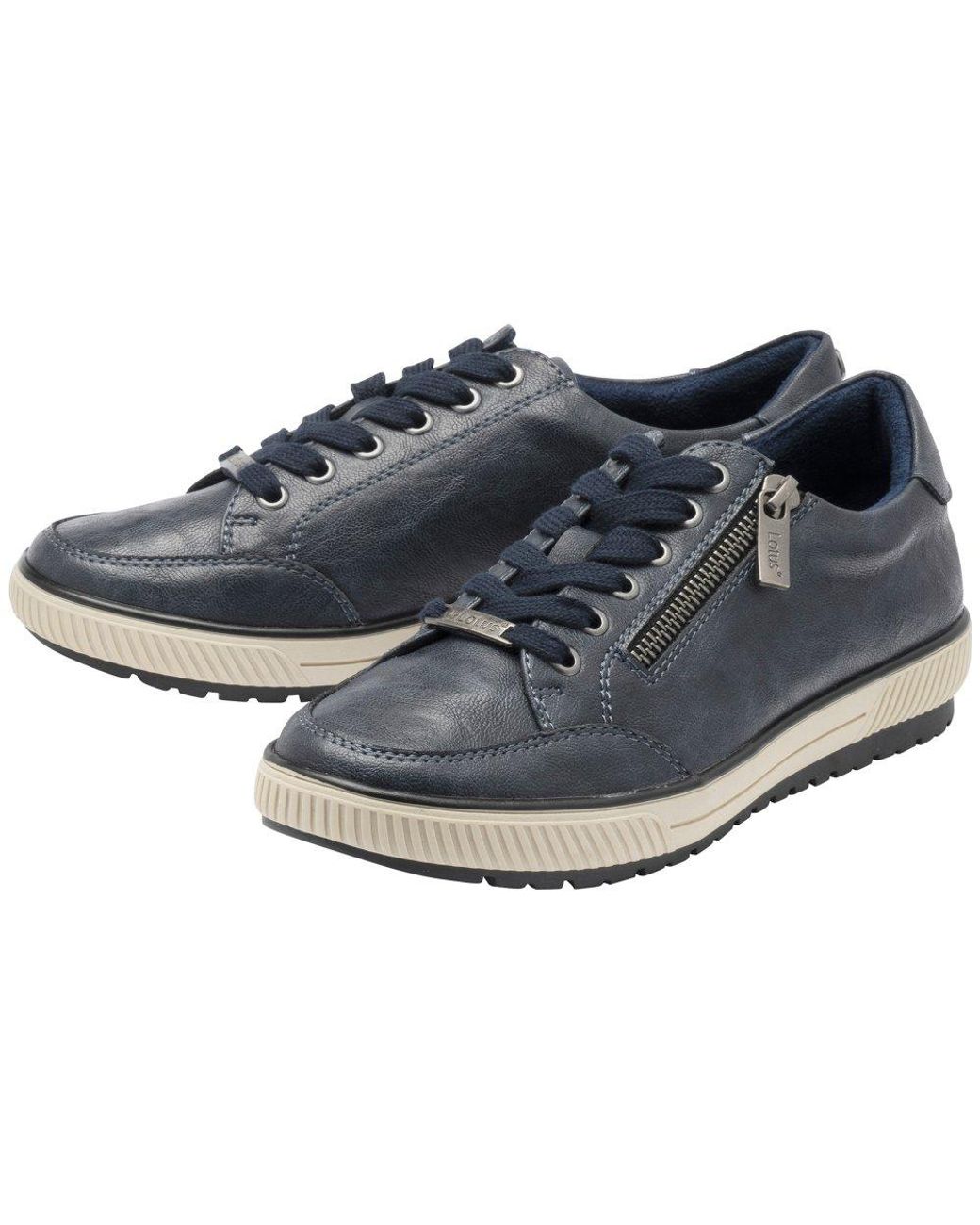 Lotus Blue Ginny Trainers