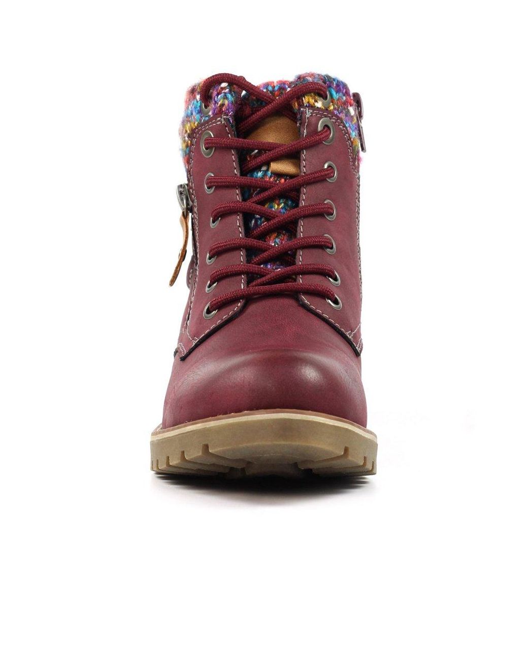 Lunar Purple Tabasco Ankle Boots