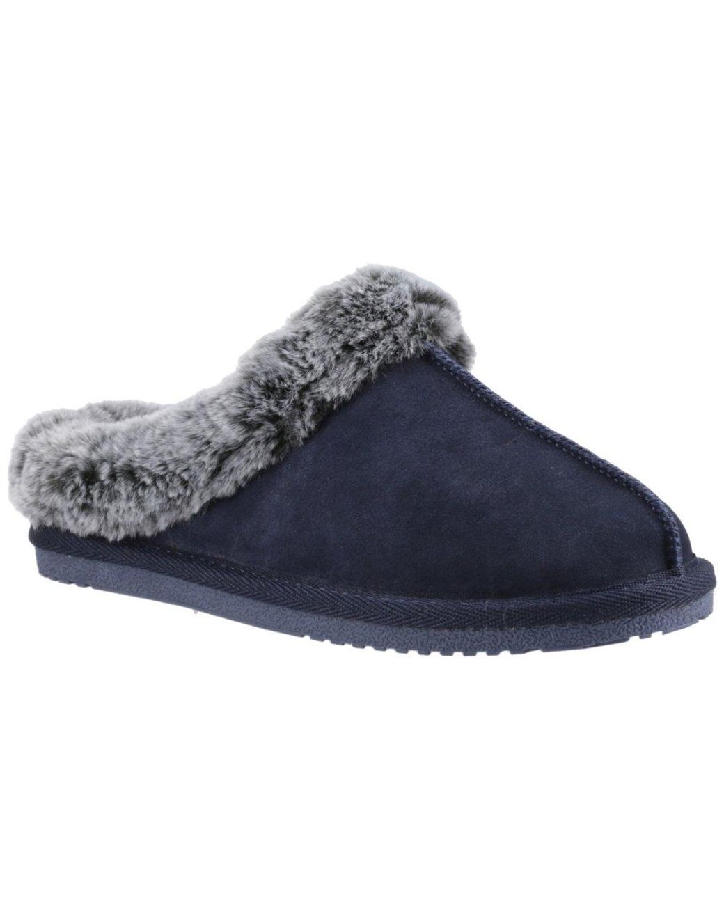 Hush Puppies Blue Amara Slippers