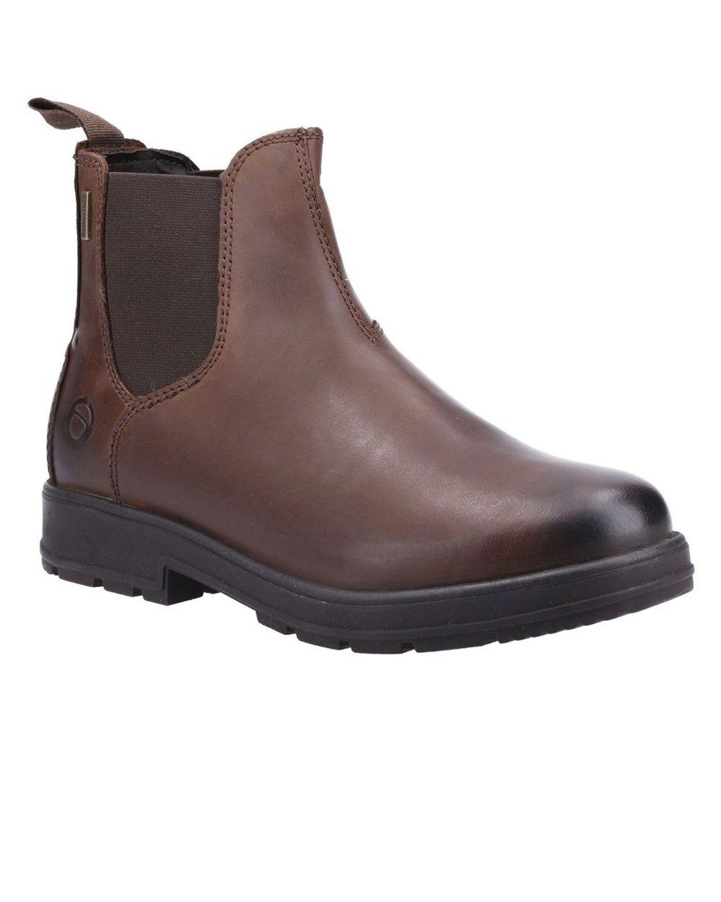 Cotswold Brown Farmington Chelsea Boots for men