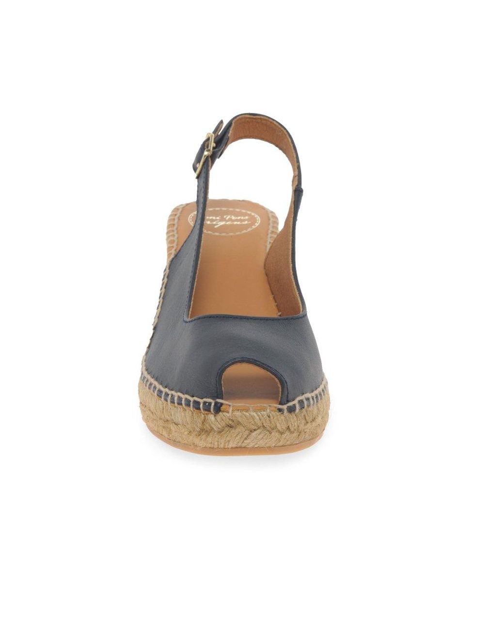 Toni Pons Blue Croacia Wedge Heel Espadrille Sandals